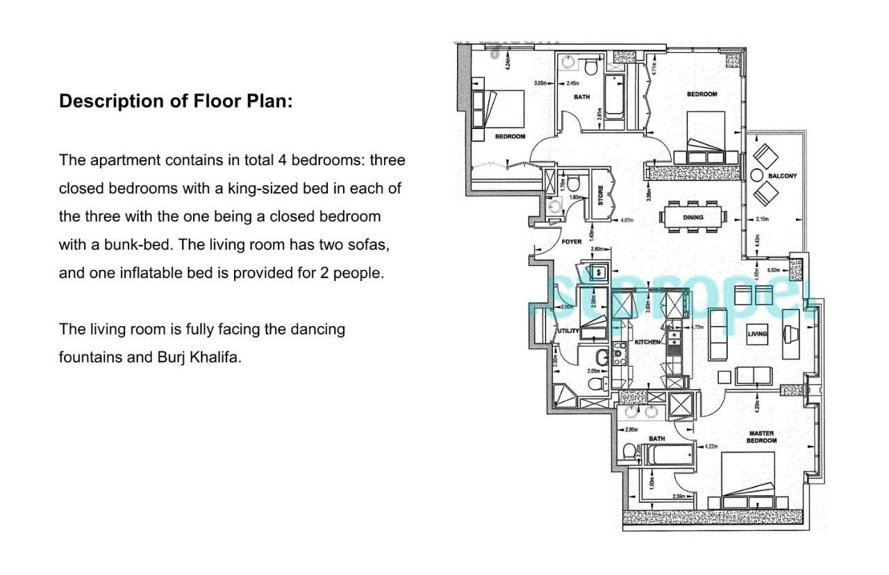 Elite Royal Apartment - Burj Residences Tower 5 두바이 외부 사진